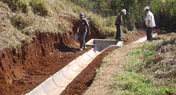 ConstruÃ§Ã£o de rede e caixas de Ã¡guas pluviais na Usina TermelÃ©trica de Juiz de Fora - UTEJF - 2008